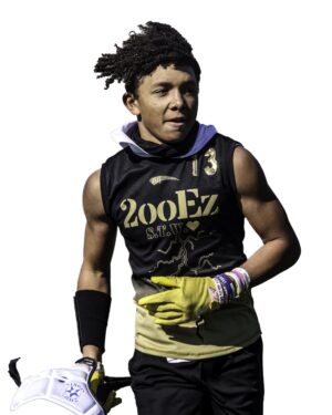 Black and Gold Lightning Strikes 7v7 Uniform