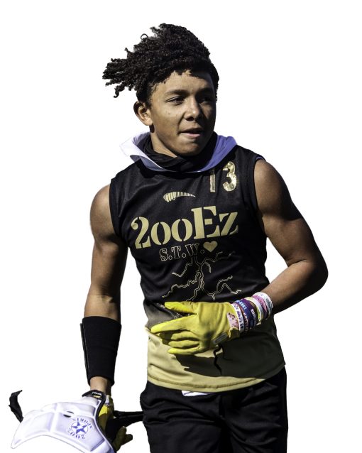 Black and Gold Lightning Strikes 7v7 Uniform