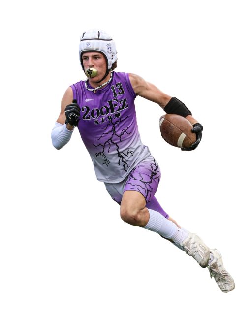 Purple and Gray Neon Custom Uniform