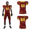 Burgundy and Gold Football Jersey