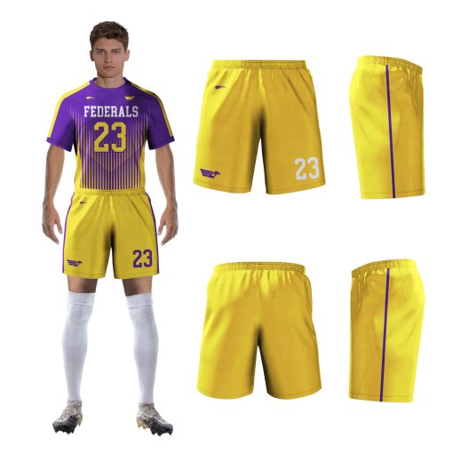 Roc Street Galaxy Soccer Shorts - Image 10