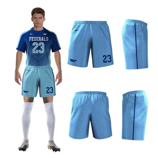 Roc Street Galaxy Soccer Shorts - Image 4