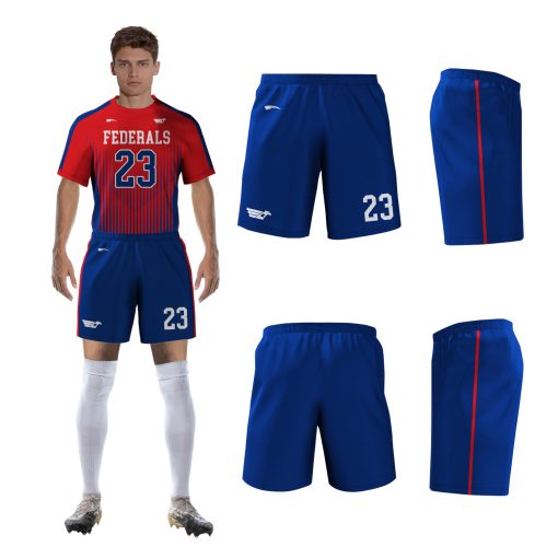 Roc Street Galaxy Soccer Shorts - Image 6