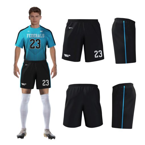 Roc Street Galaxy Soccer Shorts - Image 8