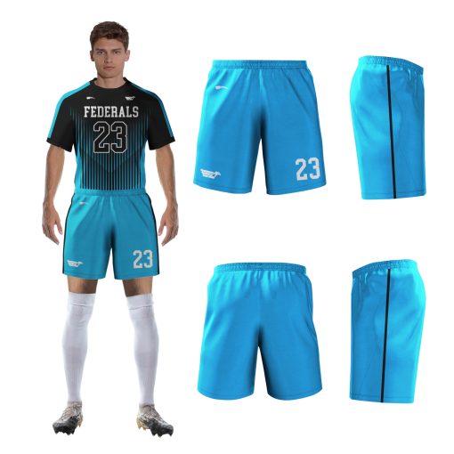 Roc Street Galaxy Soccer Shorts - Image 9