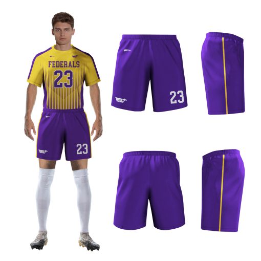 Roc Street Galaxy Soccer Shorts