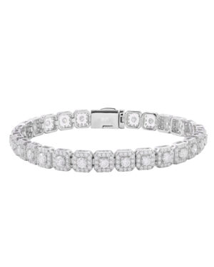 SQUARE CLUSTER BRACELET