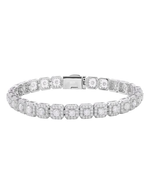 SQUARE CLUSTER BRACELET