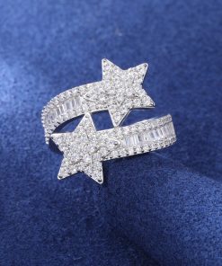 BAGUETTE STAR RING