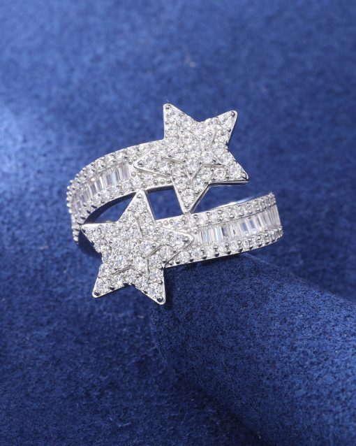 BAGUETTE STAR RING