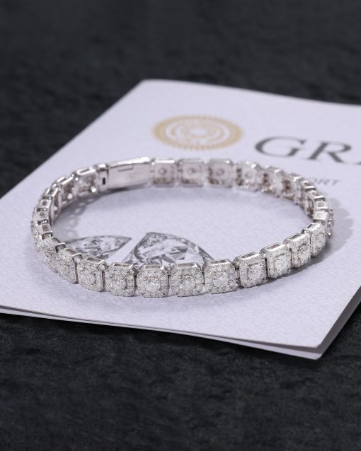 SQUARE CLUSTER BRACELET - Image 4
