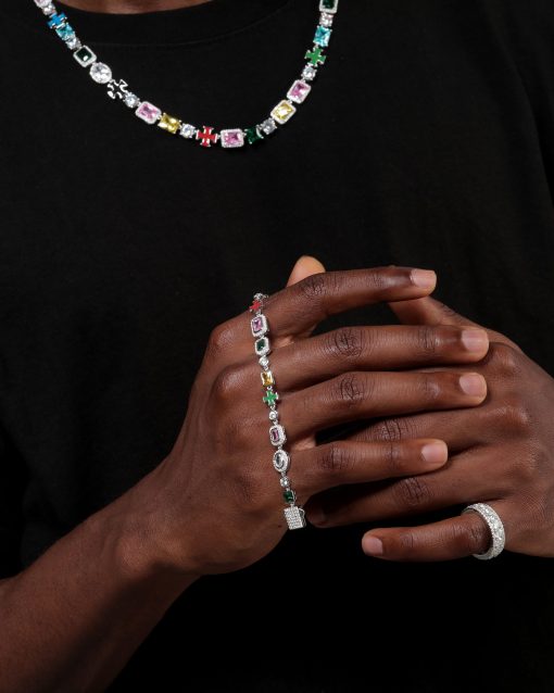 MULTI GEMSTONE BRACELET - Image 6