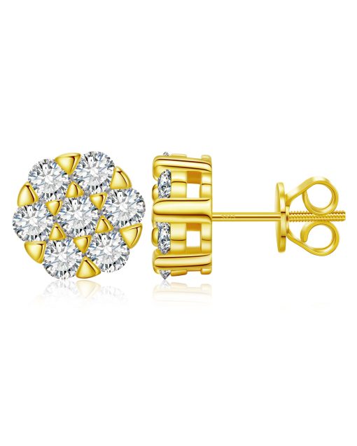 CLUSTER STUD EARRINGS