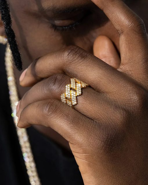 PRONG CUBAN RING - Image 2