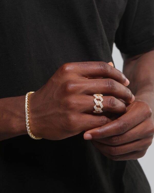 PRONG CUBAN RING - Image 4