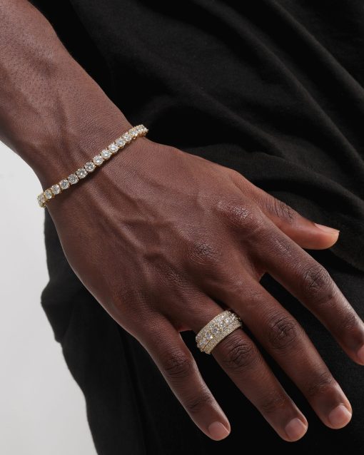 5 LAYER DIAMOND BAND RING - Image 5
