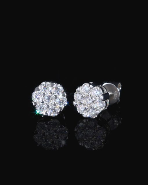 CLUSTER STUD EARRINGS - Image 7
