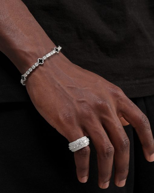 5 LAYER DIAMOND BAND RING - Image 10