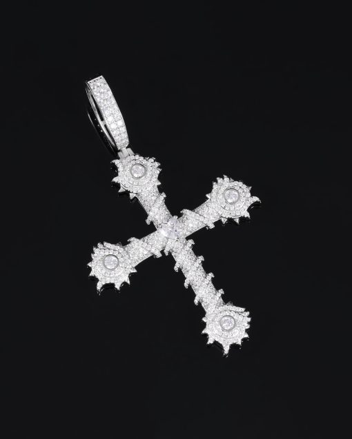BLAZING CROSS NECKLACE - Image 3