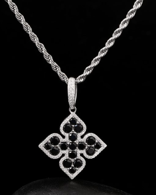 CLOVER PENDANT-BLACK - Image 5