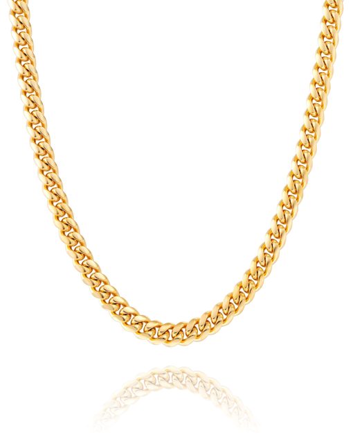 CLEAN CUBAN LINK CHAIN - 6MM - Image 2