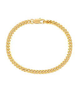 CLEAN CUBAN LINK BRACELET - 4MM