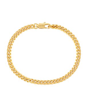 CLEAN CUBAN LINK BRACELET - 4MM