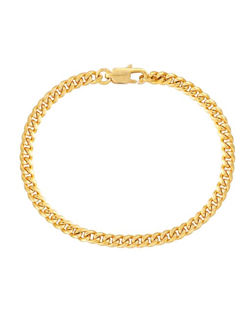 CLEAN CUBAN LINK BRACELET - 4MM