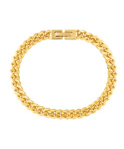 CLEAN CUBAN LINK BRACELET - 6MM
