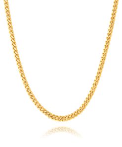 CLEAN CUBAN LINK CHAIN - 4MM