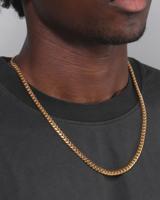 CLEAN CUBAN LINK CHAIN - 6MM - Image 3