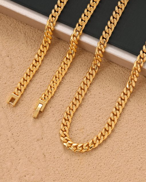 CLEAN CUBAN LINK BRACELET - 6MM - Image 4