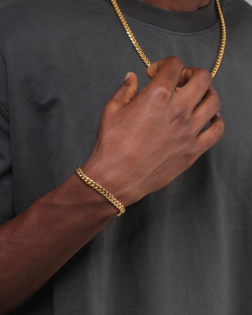 CLEAN CUBAN LINK BRACELET - 6MM - Image 7