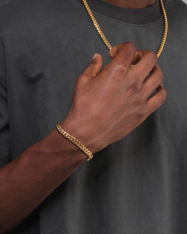 CLEAN CUBAN LINK BRACELET - 6MM - Image 7