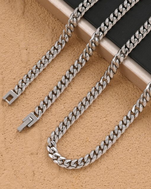 CLEAN CUBAN LINK BRACELET - 6MM - Image 11