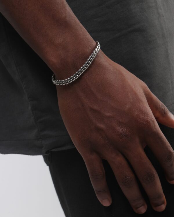 CLEAN CUBAN LINK BRACELET - 6MM - Image 13