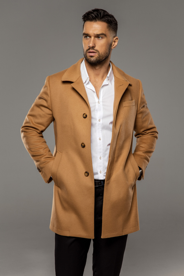 Signature Wool Camel Coat