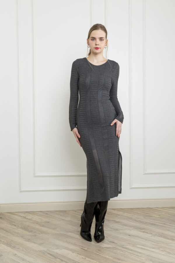 Signature Midi Knit Dress - Image 5