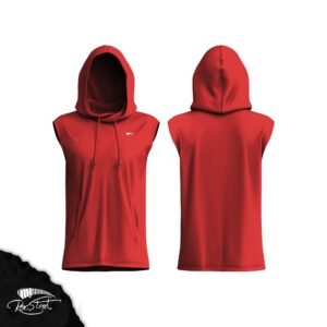 Sleeveless GYM Tank Top Hoodie