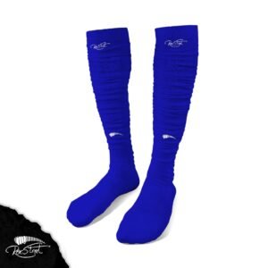 Signature Crinkle Socks Blue