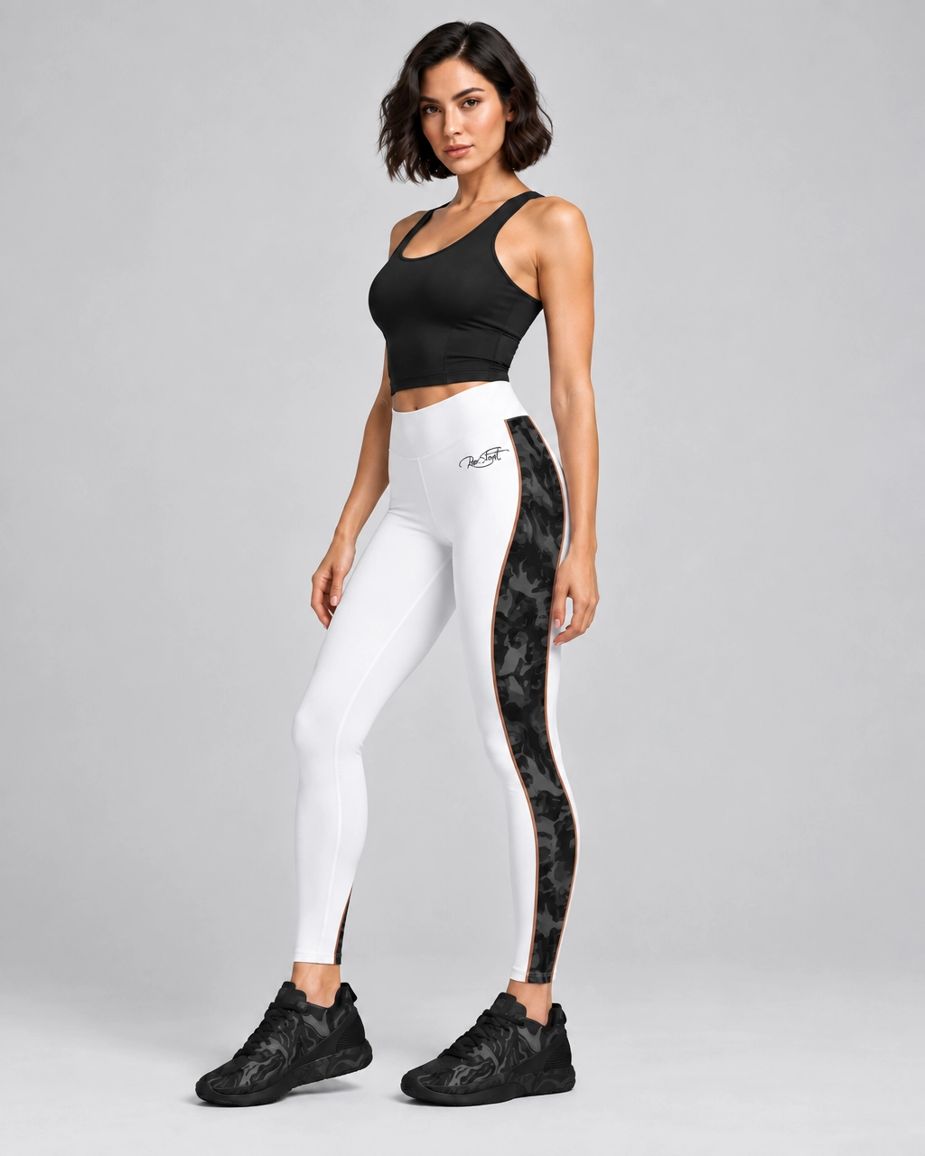 Roc Street Black Fitted Activewear Crop Top