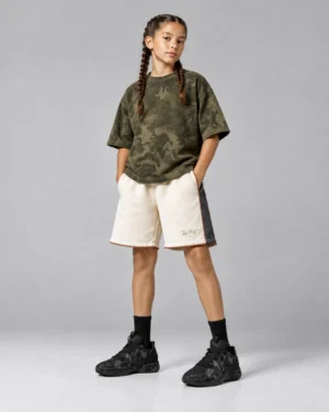 Roc Street Girls’ White Utility Shorts