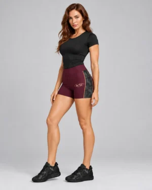 Roc Street Black Fitted Activewear Crop Top