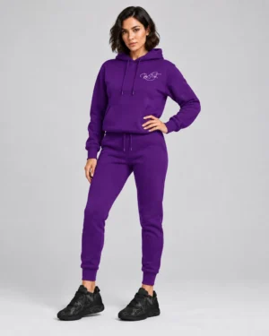 Roc Street Purple Activewear Hoodie