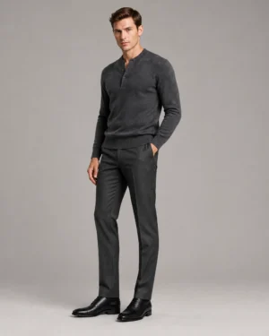Signature Henley Sweater