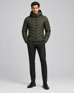 Signature Hooded Puffer Jacket