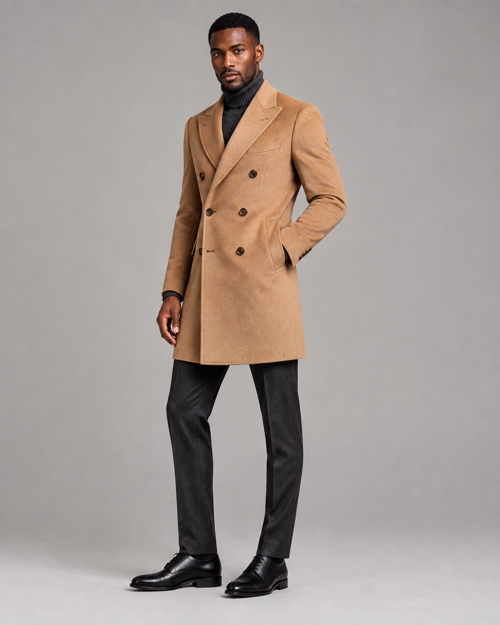 Signature Double-Breasted Coat